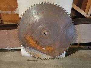 lot 161 image: 29 Sawmill Circular Blade - NO SHIPPING
