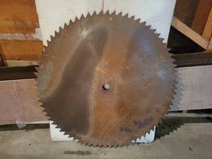 lot 162 image: 29.5 Sawmill Circular Blade - NO SHIPPING