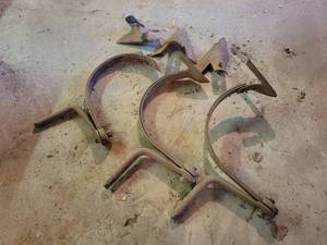 lot 247 image: Lot of Antique Cultivator Parts - NO SHIPPING