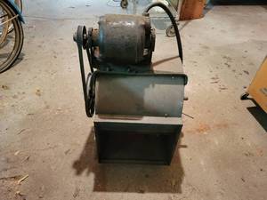lot 255 image: Squirrel Cage Blower - Works Good - 115V 1PH - NO SHIPPING