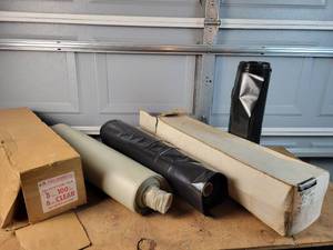 lot 279 image: (3) Rolls of Poly Film