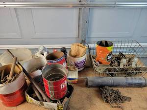 lot 291 image: Large Lot of Hardware and Garage Supplies - NO SHIPPING