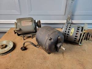 lot 305 image: (3) Electric Motors - Antique Fairbanks-Morse, Dayton and Maytag - NO SHIPPING
