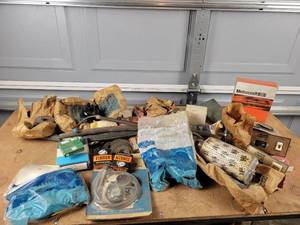 lot 377 image: Large Lot of NOS and Used Ford Tractor Parts and More