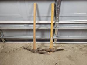 lot 379 image: (2) Pick Axes - NO SHIPPING