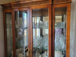 lot 19 image: Beautiful Fostoria Baroque Goblets, Dessert Plates, Salad Plates and More - NO SHIPPING