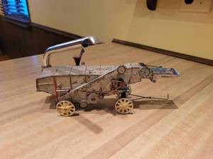 lot 42 image: Arcade Cast Iron McCormick-Deering Thresher