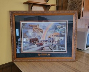 lot 178 image: Marian Anderson Signed Print - Yesteryear North Mankato Centennial Celebration, 1898-1998