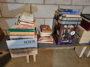 lot 199 image: Lot of Books - Non-Fiction, Fiction, Cook Books, and MORE NO SHIPPING