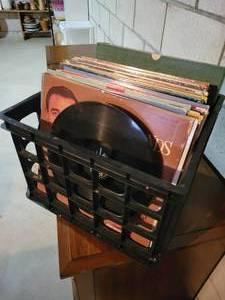 lot 329 image: Lot of 60 Records, Including Jim Nabors, Doris Day, Burt Bacharach, Tammy Wynette, Tennessee Ernie Ford, Christmas Songs, and MORE NO SHIPPING