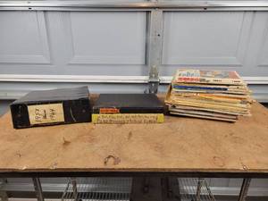 lot 402 image: Large Lot of FORD Tractor Service  Parts Manuals and More