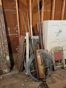 lot 422 image: Large Lot of Steel, Copper and Aluminum - NO SHIPPING