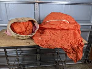 lot 224 image: (2) Vintage Parachutes
