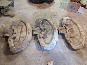 lot 237 image: (3) FORD Tractor Fenders for Jubilee, NAA and Others - NO SHIPPING