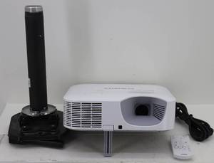 Casio XJ-F100U HDMI DLP Projector, Remote, Mount & Screen