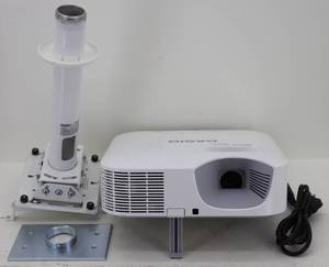 Casio XJ-F100U HDMI DLP Projector & Mount