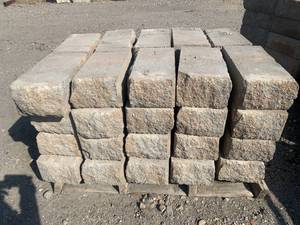 Tan Gray Column Block Retaining Wall 40pc