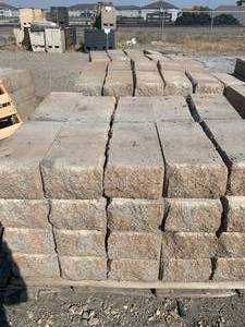 Tan Gray Column Block Retaining Wall 120pc