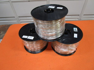 (3) 200 Rolls of 516 ID 716 OD Clear Tubing
