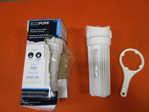 (2) (New) EcoPure Whole House Water Filters