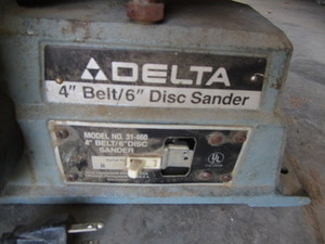 Delta BeltDisc Sander