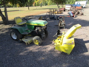 John Deere 314 Lawn Mower & Snowblower