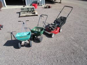 Lawn Mower & Fertilizer Spreaders