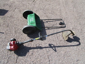 Weed Eater & Grass Seeder