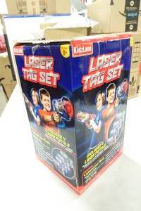 lot 19 image: NEW KidzLane Laser Tag Set - 4 Pistols