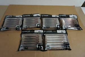 lot 47 image: NEW 13 Fishing Plastic Fishing Baits