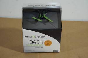 lot 55 image: NEW Sky Viper Dash Nano Indoor Flying Drone