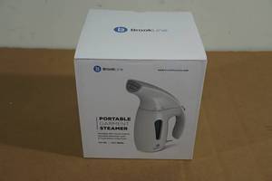 lot 63 image: NEW Brookline Portable Garment Steamer