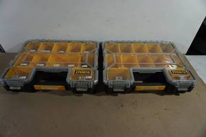 lot 133 image: DeWalt Small Part Organizers