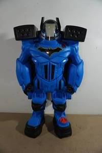 lot 139 image: Fisher Price Imaginext Batbot Extreme Batman Toy - 30 Tall