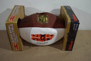 lot 143 image: Wilson Super Bowl XLIV Collectible Football