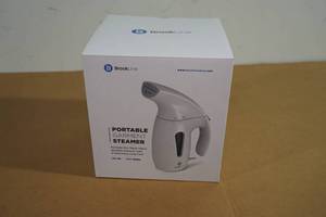 lot 107 image: NEW Brookline Portable Garment Steamer