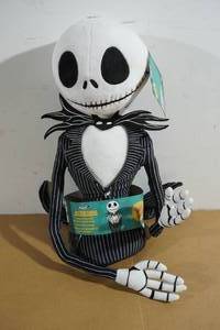 lot 118 image: NEW HugMe Nightmare Before Christmas Jack Skellington Shake Action Plush