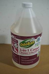 lot 197 image: NEW OdoBan 3 in 1 Carpet Cleaner Concentrate