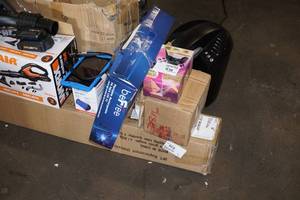 lot 258 image: Pallet of Repairables - Small Electronics, JBL, LG, Scooter, Vacuum