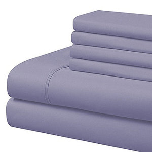 lot 109 image: Ultra Soft 6 Piece Modern Sheet Set - Queen