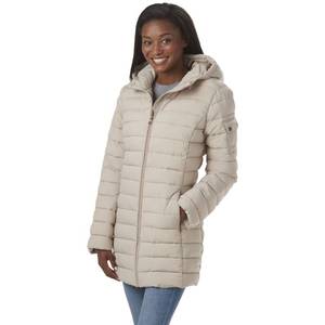 lot 152 image: NEW Larry Levine Zip Front Puffer Jacket - Womens Small