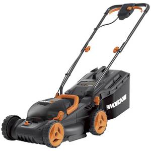 lot 218 image: Worx 13 20V Lithium Ion Cordless Lawn Mower