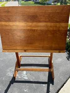 Wood Drafting  Art Table
