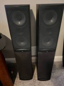 Pioneer Elite Receiver, Speakers & Stand