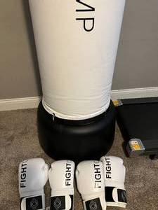 Fight Camp Punching Bag and Boxing Gloves