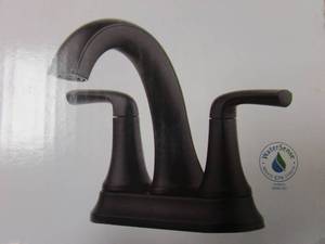 PFISTER Ladera 4 in. Centerset 2-Handle Bathroom Faucet in Matte Black (OPEN BOX, APPEARS TO BE BRAND NEW)