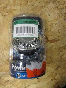 WATERPIK 5-Spray 3.8 in. Single Wall Mount 1.8 GPM Fixed Shower Head in Chrome (OPEN PACKAGING, LOOKS BRAND NEW)