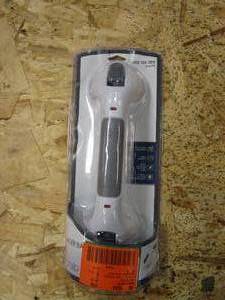 GLACIER BAY 12 in. Suction Cup Grab Bar (PACKAGING OPEN, APPEARS NEW)