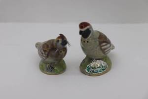 Rosemeade Quail Salt & Pepper Shakers