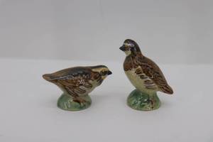 Rosemeade Quail Salt & Pepper Shakers